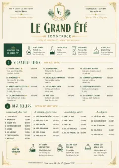 Grand Hotel Classic menu template preview