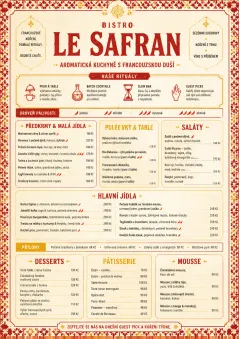 Spice Market Bold menu template preview