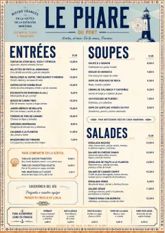 Heritage Tradition menu template preview
