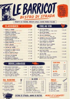 Street Stall Energy menu template preview