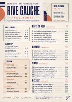Modern Fusion menu template preview
