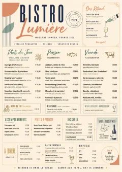 Modern Fusion menu template preview