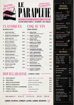 Street Stall Energy menu template preview