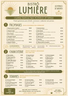 Family Style Feast menu template preview