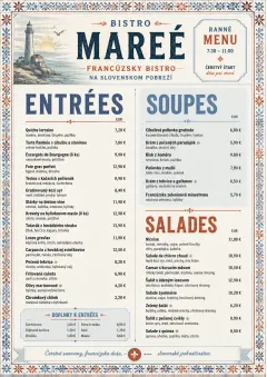 Heritage Tradition menu template preview
