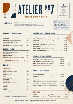 Modern Fusion menu template preview