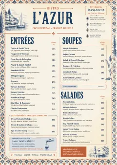 Heritage Tradition menu template preview