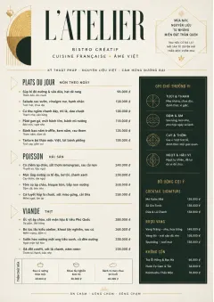 Modern Fusion menu template preview