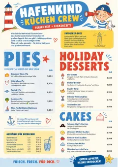 Kids Playful menu template preview