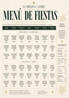 Weekly Grid menu template preview