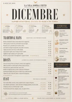 Monthly Seasonal menu template preview
