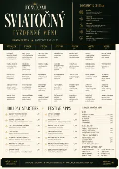 Weekly Grid menu template preview