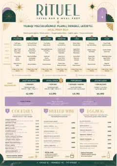 Meal Prep Box menu template preview