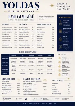 Corporate Canteen menu template preview