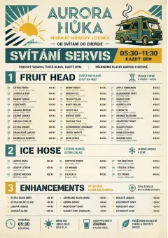 Food Truck Bold menu template preview