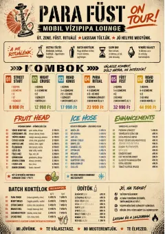 Food Truck Bold menu template preview
