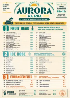 Food Truck Bold menu template preview