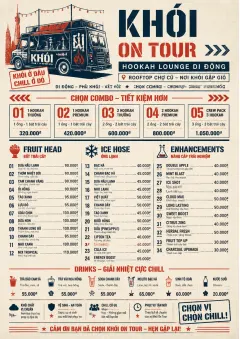 Food Truck Bold menu template preview