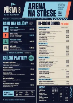 hotel sports arena energy menu template preview