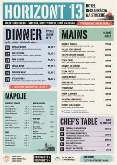 Food Truck Bold menu template preview