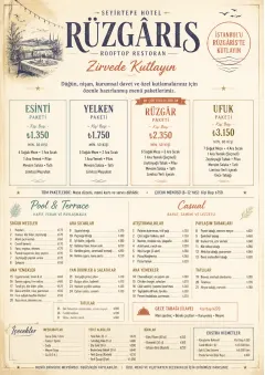Banquet Catering menu template preview