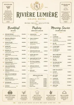 hotel grand hotel classic menu template preview