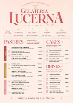 Patisserie Counter menu template preview