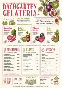 Seasonal Pastry menu template preview
