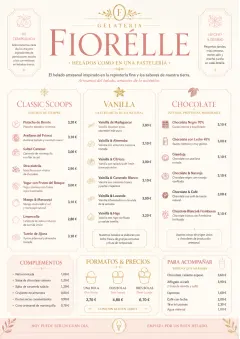 Patisserie Elegant menu template preview