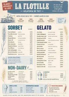 Bakery Rustic menu template preview