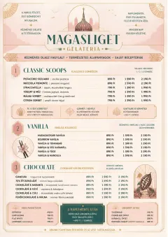 Patisserie Elegant menu template preview