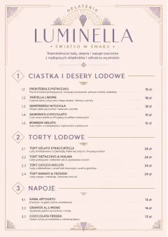 Patisserie Counter menu template preview