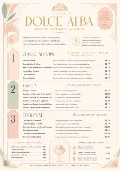 Patisserie Elegant menu template preview