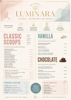 Patisserie Elegant menu template preview