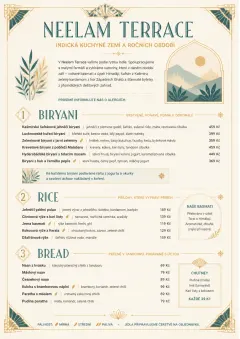 Fine Regional menu template preview