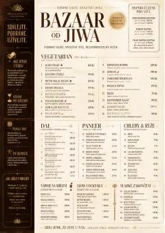 Family Style Feast menu template preview