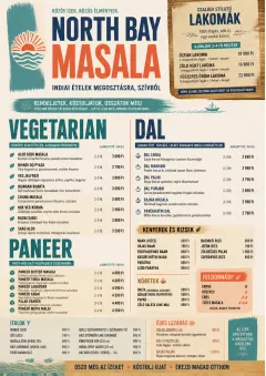Family Style Feast menu template preview