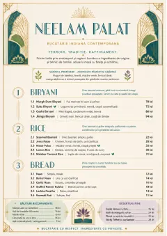 Fine Regional menu template preview