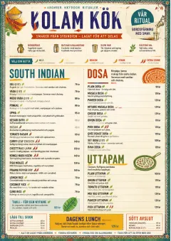 Spice Market Bold menu template preview