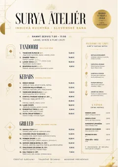 Modern Fusion menu template preview