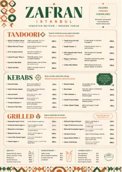 Modern Fusion menu template preview