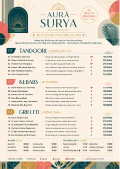 Modern Fusion menu template preview