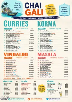 Street Stall Energy menu template preview
