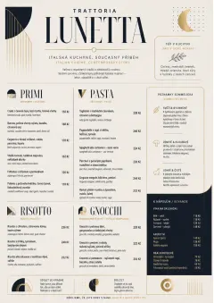Modern Fusion menu template preview