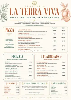 Fine Regional menu template preview