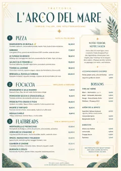 Fine Regional menu template preview