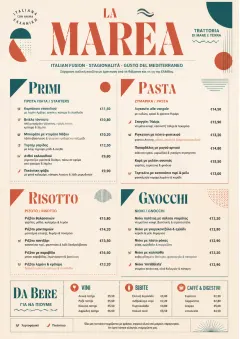 Modern Fusion menu template preview