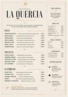 Fine Regional menu template preview