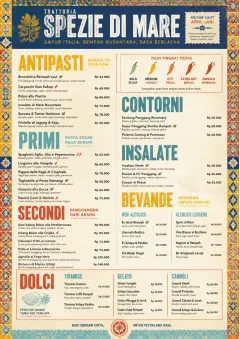 Spice Market Bold menu template preview