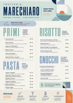 Modern Fusion menu template preview